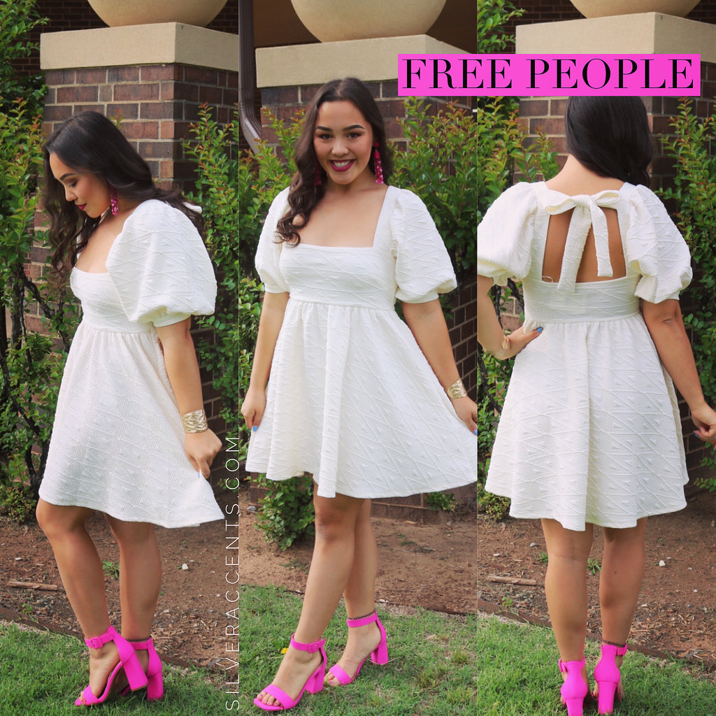 free people pink dress